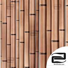 Bamboo decor wall branch n8