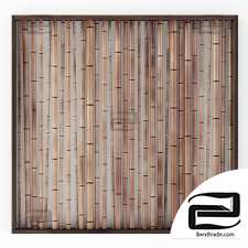 Bamboo decor wall branch n8