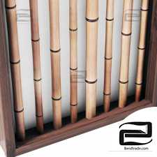 Bamboo decor wall branch n8a