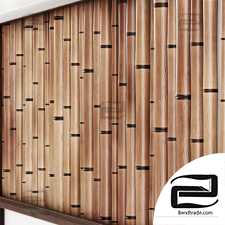 Bamboo decor wall branch n8a