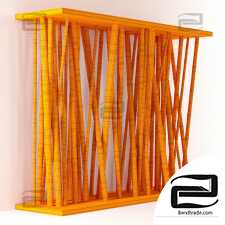 Bamboo decor wall n7