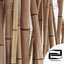 Bamboo decor wall n7