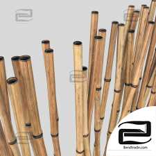 Bamboo low decor n5