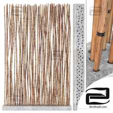 Bamboo low decor n5