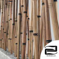 Bamboo low decor n5