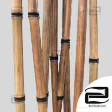 Bamboo low decor n6