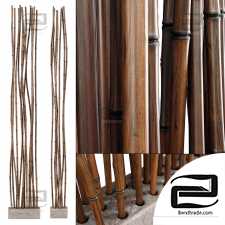 Bamboo low decor n7