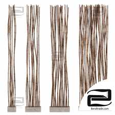 Bamboo low decor n7