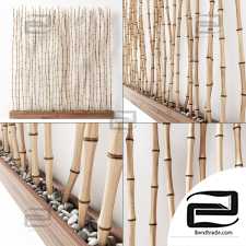 Bamboo thin branch decor n1 / Thin bamboo branches