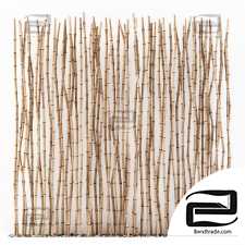 Bamboo thin branch decor n2