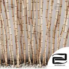 Bamboo thin branch decor n2