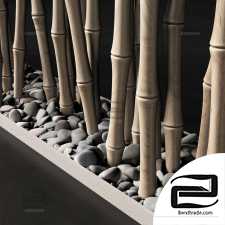 Bamboo thin branch decor n3