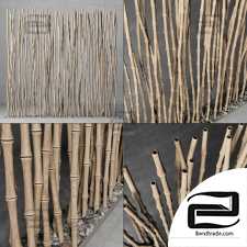 Bamboo thin branch decor n3