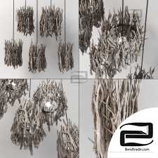 Branch decor lamp n3 / Branch lamps