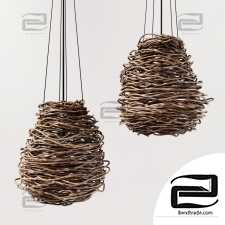 Branch decor lamp n5 / Chandeliers made of branches