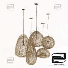 Branch dry decor lamp n3 / Lamps made of dry branches