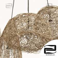 Branch dry decor lamp n3 / Lamps made of dry branches