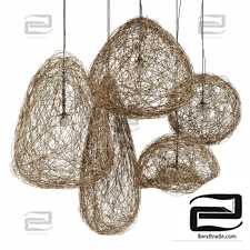 Branch dry decor lamp n3 / Lamps made of dry branches