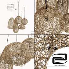 Branch dry decor lamp n3 / Lamps made of dry branches