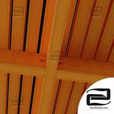 Branch rectangle ceiling n1