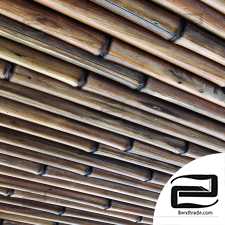 Ceiling bamboo branch low n5 / Bamboo ceiling No.5