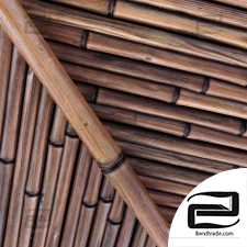 Ceiling bamboo branch low n5 / Bamboo ceiling No.5