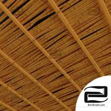 Ceiling bamboo crooked branch low n6 / Curved bamboo ceiling No. 6