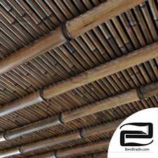 Ceiling bamboo crooked branch low n7