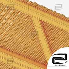 Ceiling diagonal branch straight n1