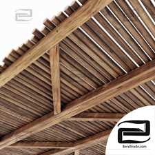 Ceiling diagonal branch straight n1