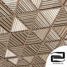 Ceiling parametric Triangle rail n2