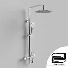 Shower set with thermostatic mixer_a18801 Thermo