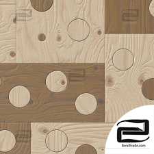 Panel wood board hole n2