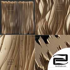 Parametric Plywood panel decor