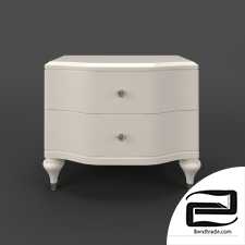 Fratelli Barri RIMINI bedside table 3D Model id 9456