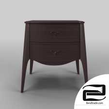 Fratelli Barri RIMINI bedside table 3D Model id 9459