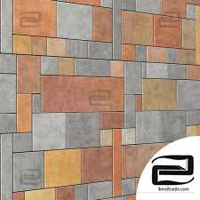 Brick big slab stone angle tile / Big tile brick