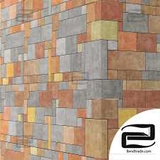 Brick big slab stone angle tile / Big tile brick