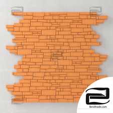 Brick stone wall clincer n3
