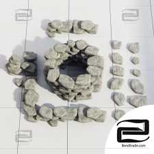 Collection stone decor exsterer