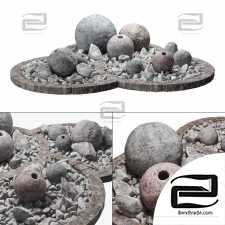 FlowerBad Stone Sphere pebble