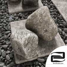 Flowerbed street decor stone n3