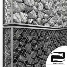 Gabion big rock stone