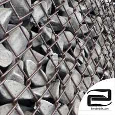 Gabion cage rock stone n2