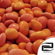 Gravel low decorative orange n2