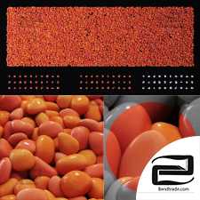 Gravil low decorative orange n2