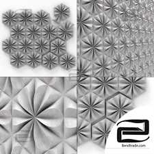 Hexagonal panel with pattern n1