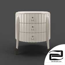 Fratelli Barri RIMINI bedside table 3D Model id 9496