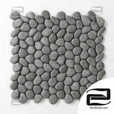 Panel Gray smooth pebble