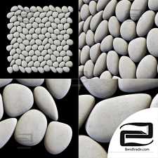 Panel pebble flach decor n1